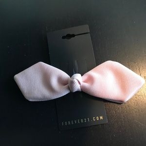 Pink Forever 21 Hair Bow
